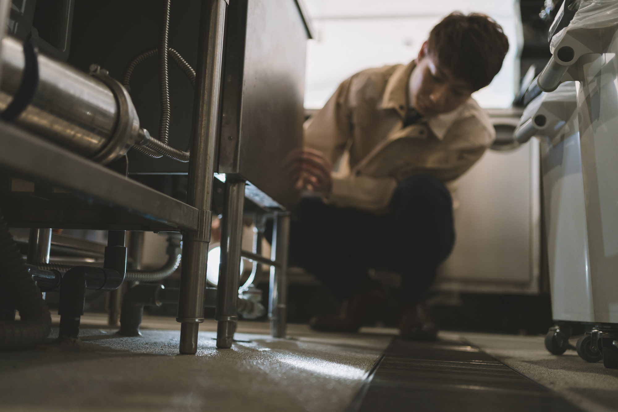 グリストラップ洗浄