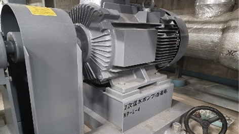 セントラル空調搬送用ポンプの省エネ