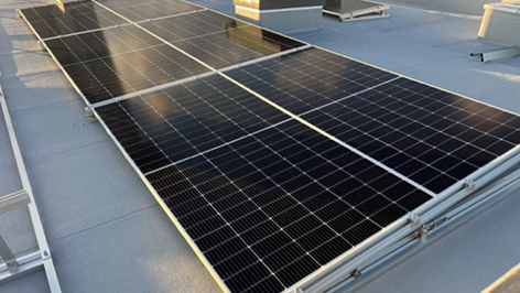 太陽光発電の設置